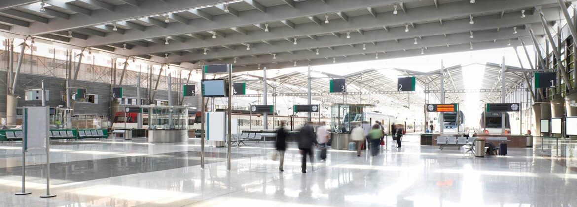 A busy regional railway network in India